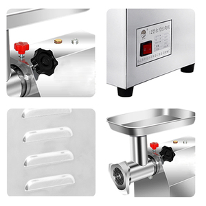 Picadora <span class=keywords><strong>de</strong></span> <span class=keywords><strong>Carne</strong></span> Industrial Eléctrica, Nueva, Fabricante <span class=keywords><strong>de</strong></span> Salchichas, Capacidad <span class=keywords><strong>de</strong></span> 200 kg/h, Uso en Restaurantes - Product Image 6