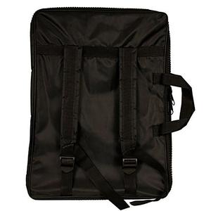Sac à dos de transport pour portfolio d'art en nylon noir, certifié BSCI, sac pour artiste professionnel, portfolio noir (taille : 25-1/2" x 19" x 4-3/8") - Product Image 6