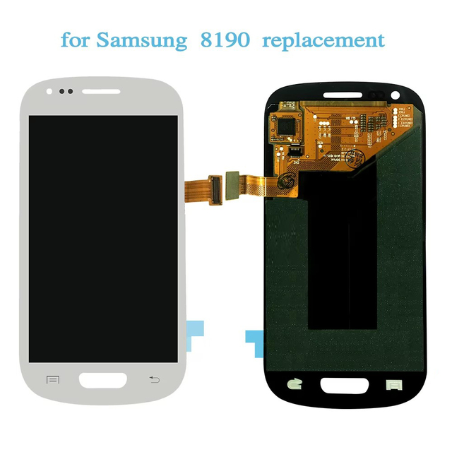 Lowest Price LCD for Samsung Galaxy S3 Mini I8190 Lcd with Digitizer for Samsung S3 Mini Lcd Screen