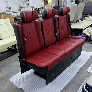 Asiento de Sofá <span class=keywords><strong>Cama</strong></span> Plegable Modificado para Camioneta VIP de Lujo, Deslizante, Reclinable, para Sprinter, Coaster, <span class=keywords><strong>Vito</strong></span>, Kinglong - Product Image 3