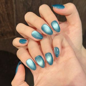 <span class=keywords><strong>Faux</strong></span> <span class=keywords><strong>ongles</strong></span> gel pression en acrylique en forme <span class=keywords><strong>de</strong></span> stiletto, fait à la main en ABS pur, carré français pour doigts, 10 pièces en vrac, vente en gros - Product Image 5