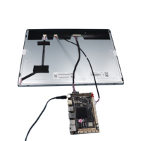 Panel LCD BOE 15 Inci 1024*768 IPS TFT Tahan Suhu Luas Sudut Pandang Penuh Antarmuka LVDS 20 Pin Kecerahan 350cd/m Modul