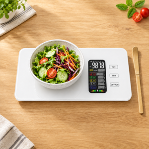 เครื่องชั่งอาหารดิจิทั<span class=keywords><strong>ล</strong></span>สำหรับการ<span class=keywords><strong>น</strong></span>ับ<span class=keywords><strong>แค</strong></span><span class=keywords><strong>ล</strong></span>อรี่และการติดตาม<span class=keywords><strong>อาหาร</strong></span> ชั่ง<span class=keywords><strong>น</strong></span>้ำหนักได้แม่<span class=keywords><strong>น</strong></span>ยำระดับกรัมสำหรับครัว - Product Image 1