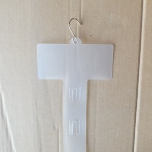 Pp Injection Hanging Display <b>Clip</b> Strip 8 <b>Hooks</b> 51cm - Product Image 3