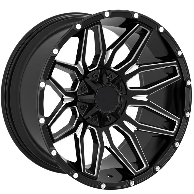 Large Size 20 Inch Offroad Car Wheels Negative Offset 6061-T6 Forged Wheels