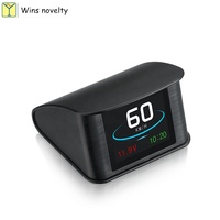 Kedatangan Baru T600 GPS Gauge 100% Universal Komputer Perjalanan Mobil Digital Speedometer Heads up Display untuk Mobil Lama