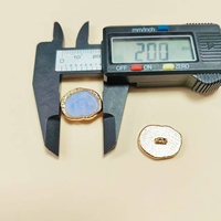 Kancing logam mode terbaru, hiasan pakaian mewah, kancing logam emas, kancing paduan seng mode tinggi, kancing enamel