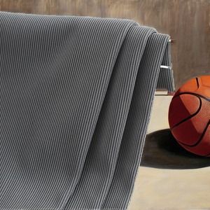 Nueva Tela de Punto Acanalado Tricot de 350 g/m², Elástica, 95% Poliéster, 5% Elastano, para Ropa Interior Deportiva de Niños y Niñas - Product Image 2