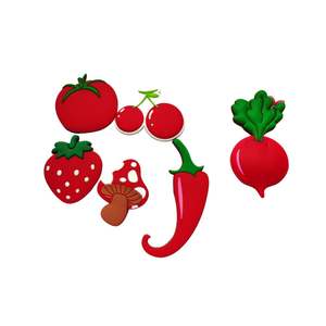 Factory Direct Selling PVC Silicone Soft <b>Adhesive</b> Refrigerator Magnets Three-dimensional <b>Magnetic</b> - Product Image 1