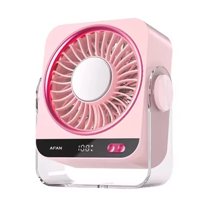 Ventilateur de refroidissement semi-conducteur portable USB rechargeable 5 vitesses à commande tactile pour extérieur, idéal pour climatisation et rafraîchissement rapide (26 ans) - Product Image 5