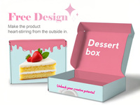 Cajas de Embalaje de Papel para Pasteles, Galletas, Pan, Donuts y Macarons, con Diseño Personalizado, Logotipo, Impresión de Grado Alimenticio y Ecológicas