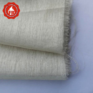 가정용 섬유 장식용 난연성 100% 폴리 에스테르 Voile 얇은 명주 그물 직물 - Product Image 5