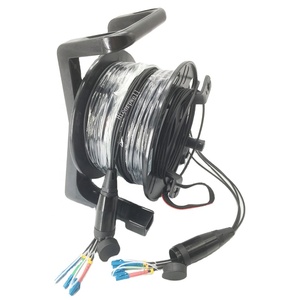 Cavo in fibra ottica mulinello tattico cavo patch reel 100m 200m 300m <span class=keywords><strong>400m</strong></span> manico cavo industriale bobine - Product Image 3