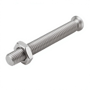 Eje roscado K0421 para patas giratorias M24X100, acero inoxidable - Product Image 2