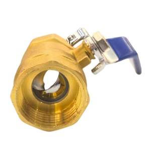 <span class=keywords><strong>Mini</strong></span> Válvula de Bola de Latón de 1/4, Válvula de Agua Manual de Precisión con Soporte de Personalización OEM/ODM, Rango de Temperatura de -20~110 - Product Image 2