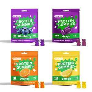 OEM Doğal Şeftali Aromalı Yüksek Proteinli Sakızlar, 17g Kas Güçlendirici Whey <span class=keywords><strong>Protein</strong></span> İzolatı ile - Product Image 1