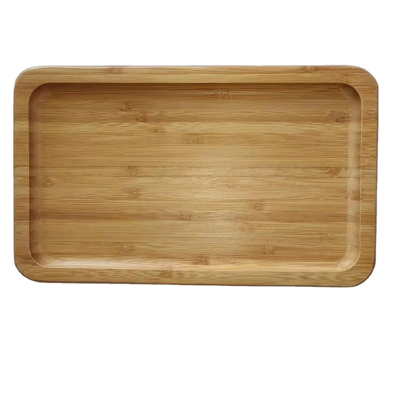 Best Selling Wooden Square Rectangular Cookies Serving Tray Wooden Tray
