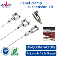 Kit de suspension en gros sans outil, réglable, avec crochets, pour panneaux acoustiques et plafonds – Approvisionnement direct usine