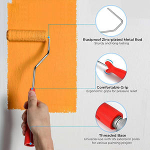 Rodillos de Pintura Industriales Mini de 4 Pulgadas <span class=keywords><strong>para</strong></span> Bricolaje, Acabado Fino, Pincel de Terciopelo de Mohair, Producto OEM Personalizable - Product Image 3