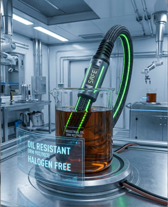 Câble hybride robotique haute flexibilité pour chaîne porte-câbles, blindé, pour servomoteur, signal d'alimentation, retour d'information, encodeur, gaine PUR, robot industriel 600V CE - Product Image 2