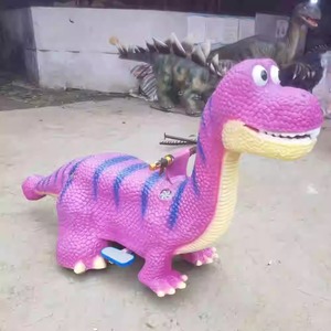 Amusement Playground Coin <b>Operation</b> Kids Racing Game <b>Dinosaur</b> Animal Toy Battery Car - Product Image 2
