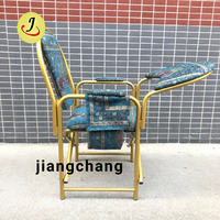 Nouvelle Chaise Pliante Moderne en Métal pour Mosquée, Théâtre, Église, Usage Commercial, pour la Prière