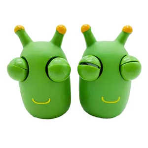 Anti-Stress Squishy Groentebug Fidget Sensorisch Speelgoed Popeye Bug Grap Kids Volwassen Pinch Grass Insectentrucspeelgoed