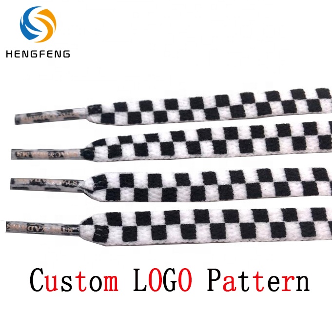 Rainbow Flat Shoelaces Custom Packaging Printed Logo - Bulk String Shoe Strings for Shoes