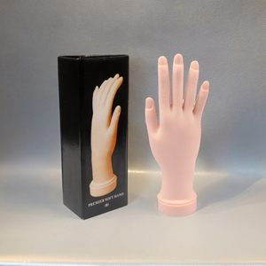 Maniquí de Plástico Flexible para Práctica de Uñas, Herramienta de Entrenamiento Suave para Salón de Arte de Uñas - Product Image 3
