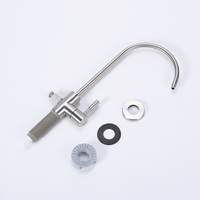 Robinet d'osmose inverse en acier inoxydable 304 de haute qualité, eau froide, rotation à 360 degrés, montage sur comptoir, économique