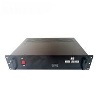 Codificador HEVC 2U para Montaje en Rack, 16 en 1, Full HD 1080P 60FPS, Transmisor IPTV HLS/SRT/RTMP con Diseño de Bajo Consumo