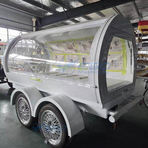 Lujosa Limusina Funeraria Blanca, Carro Fúnebre Eléctrico de Estilo Popular, Remolque Fúnebre en Venta - Product Image 2