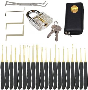 Workpro — Set <span class=keywords><strong>de</strong></span> serrure <span class=keywords><strong>de</strong></span> serrurier, 24 pièces, outils <span class=keywords><strong>de</strong></span> ramassage et <span class=keywords><strong>de</strong></span> verrouillage, vente en gros - Product Image 2