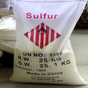 Granule de poudre jaune vif de haute pureté d'approvisionnement d'usine soufre 99.999% - Product Image 6