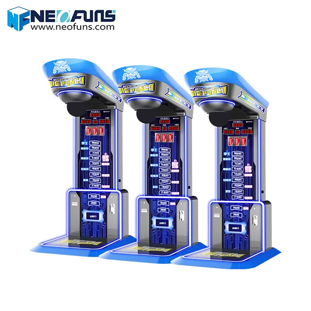 Neofuns 얼티밋 빅 펀치 3 권투 기계 구속 펀치 머신 경품 판매 기능