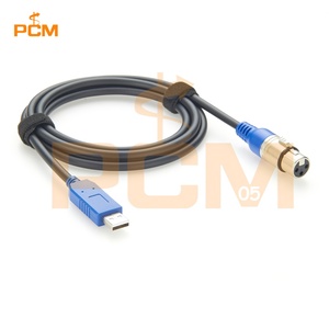 Câble adaptateur USB vers <span class=keywords><strong>DMX</strong></span>, convertisseur série FTDI RS485, XLR 3 broches DMX512, câble de contrôleur de lumière de scène PC vers gradateur pour <span class=keywords><strong>Freestyler</strong></span> - Product Image 5