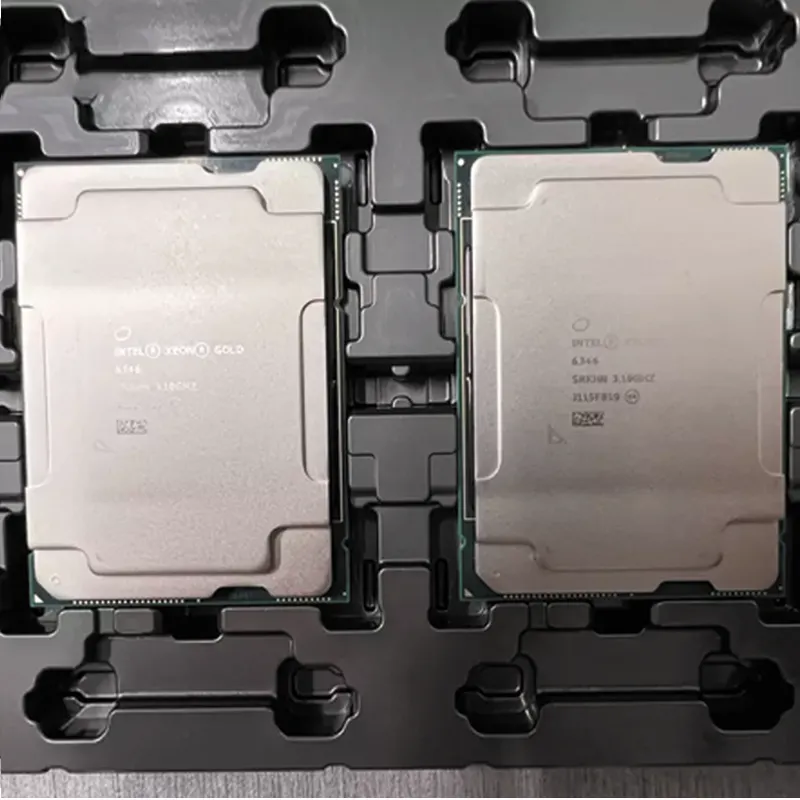 Orijinal yeni Intel Xeon altın Cpu İşlemci 6342 6346 6348 6354 Cpu Lga 4189 İşlemci kiti