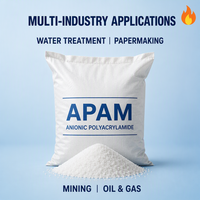 Additif pour fluide de forage de la marque Zhendong, polyacrylamide anionique PAM, poudre chimique, pureté 99%, pH 1-14