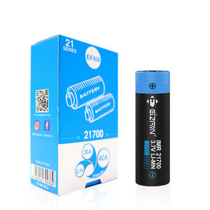 Efan Eizfan 21700 Imr Cilindrische Oplaadbare Lithium-Ion Batterij 3750Mah 30/40a Hoge Prestaties 30/40a Batterij - Product Image 5