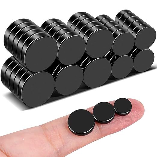 Custom Thin Neodymium Magnet N52 Strong Magnetic Button with Adhesive Backing Permanent NdFeB Magnet Thin Disc Neodymium Magnet