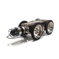 Caméra robotique d'inspection de pipeline HD 2MP 360° °   Pan 220 °   Système d'inspection des canalisations par rotation