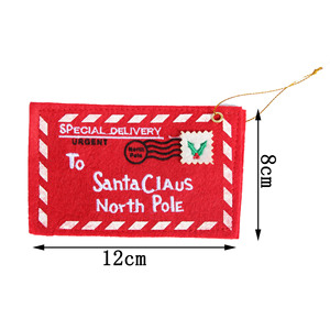 Hot Selling Red Christmas Envelopes Christmas <b>Tree</b> Hanging Candy Card Letter to Santa Claus Xmas Candy Gift Bag <b>Tree</b> <b>Ornament</b> - Product Image 5