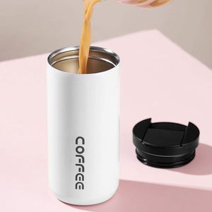 Vacuum Insulated Thermos Stainless Steel Wide Neck Travel Mug Durable, Leak-proof 550ml - Product Image 2