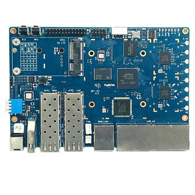 Banana PI BPI R3 open-source router development board for Banana Pie MediaTek MT7986 supports SFP