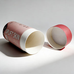 बायोडिग्रेडेबल कस्टम मुद्रित मेकअप ब्रश सौंदर्य प्रसाधन पैकिंग अनुकूलित आकार राउंड सिलेंडर कार्डबोर्ड पेपर ट्यूब बॉक्स पैकेजिंग - Product Image 3