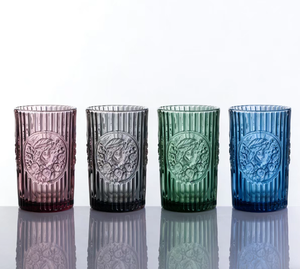 Verre à whisky élégant et durable, portrait de <span class=keywords><strong>David</strong></span> en relief, couleur unie, pulvérisation de couleur, verre pressé, fabrication artisanale, placage par pulvérisation, verre à whisky haut - Product Image 5