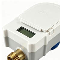 Meter Air Kartu IC Vertikal Prabayar RFID Pintar untuk Penggunaan Hunian