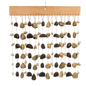 Ensemble de carillons à vent en coquillages, instruments de musique de percussion pour <span class=keywords><strong>yoga</strong></span> et méditation, instruments d'accompagnement, 36 piliers sonores pour performance scénique - Product Image 3