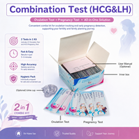 Kit de test rapide pour dispositifs médicaux certifiés CE ISO, test de grossesse urinaire HCG en une étape, précis et conforme à la norme CLIA Waived.