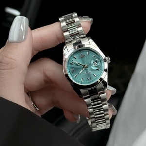 <span class=keywords><strong>Montre</strong></span> à quartz pour <span class=keywords><strong>femme</strong></span> Scottie 9789, luxueuse, colorée et tendance, bracelet en acier inoxydable, mouvement japonais, étanche 30m - Product Image 4